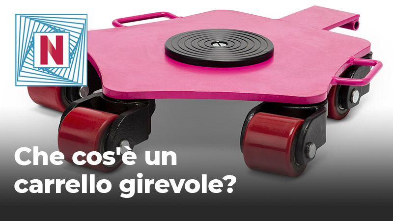 carrello girevole, carrello girevole 360