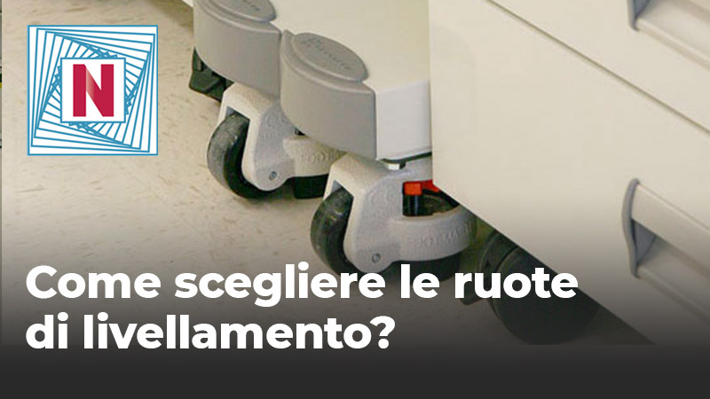 ruote di livellamento, ruota per livellamento, ruote per livellamento