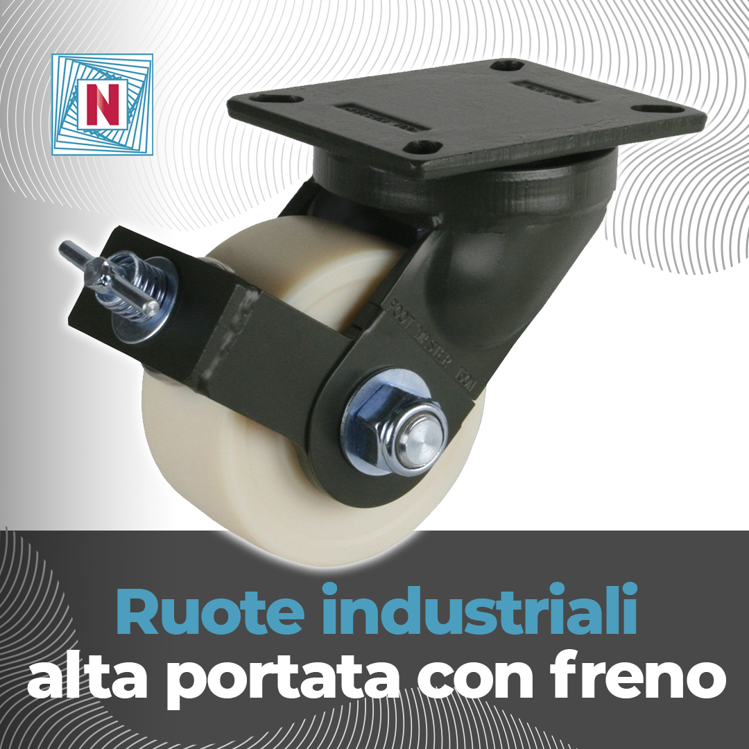 ruote alta portata con freno,ruota alta portata con freno