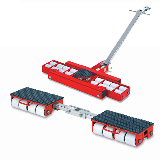 Pattini sterzanti 90 gradi 36 tonnellate