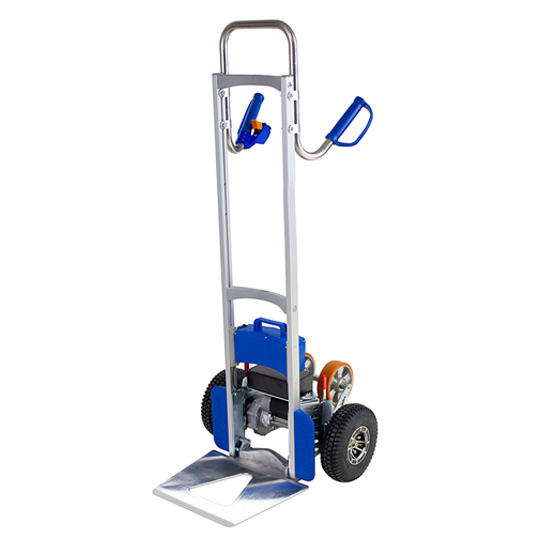 Carrello elettrico a propulsione assistita per la movimentazione di carichi fino a 250 kg