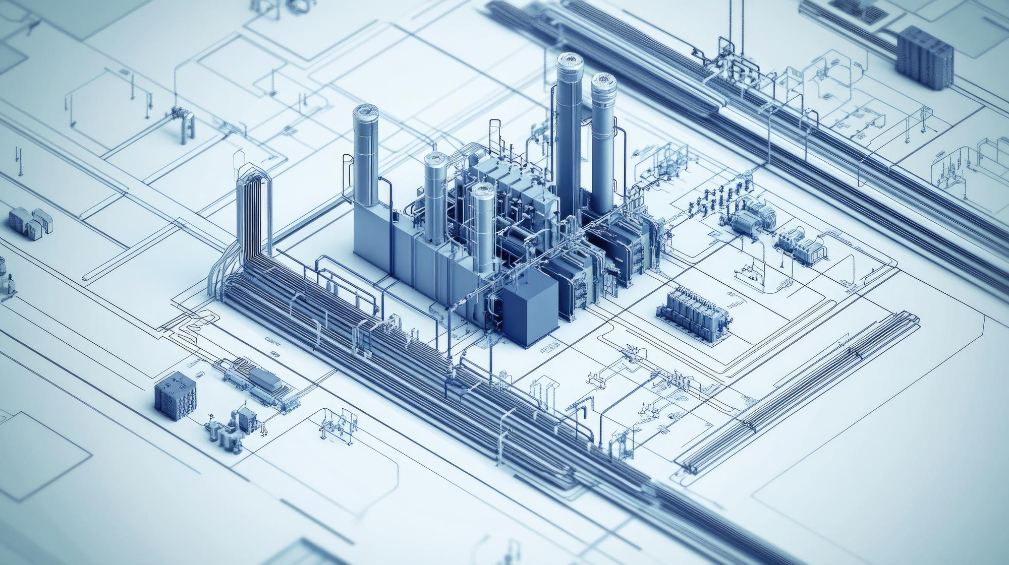 layout di un impianto industriale layout di un impianto industriale