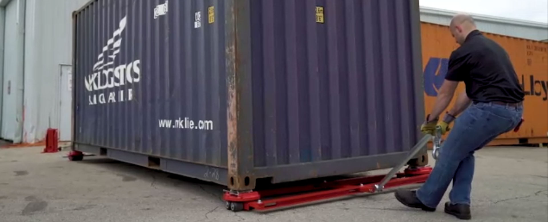 come movimentare un container, come spostare un container