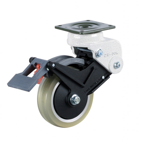 shock absorbing casters